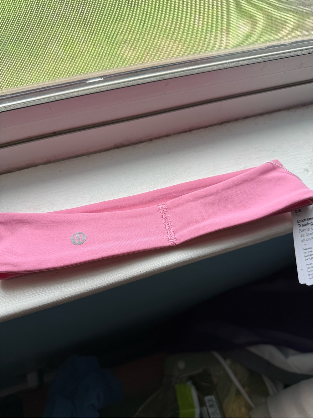 lululemon athletica Pink Athletic Headband with Black Grip - Picture 2 of 5